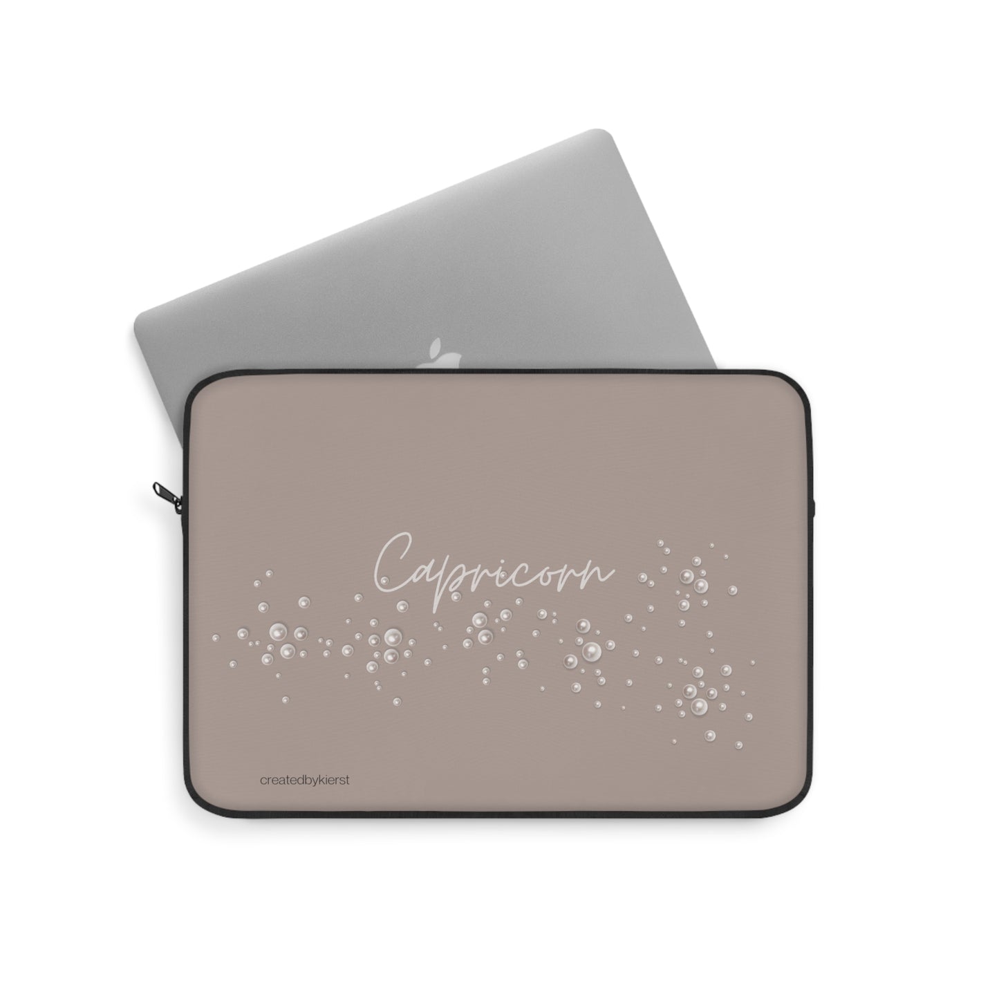 Capricorn and Pearls Laptop Sleeve