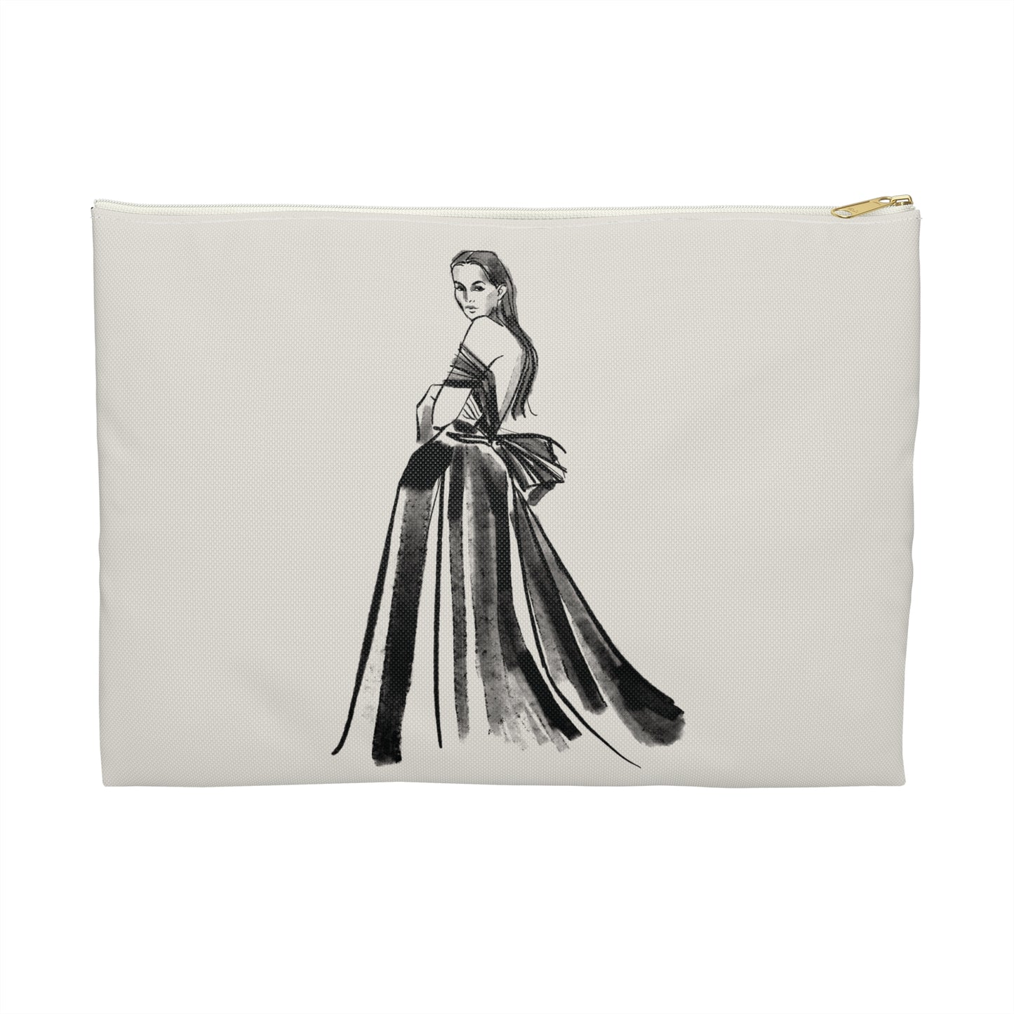 Fashion Illustration Accessory Pouch