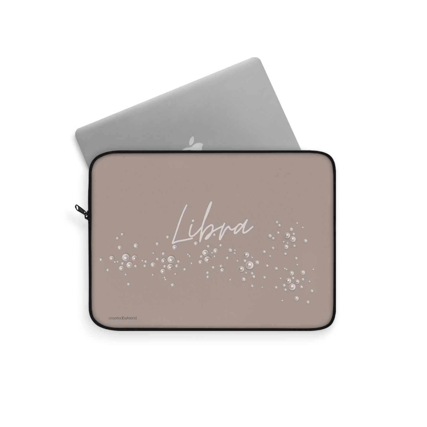 Libra and Pearls Laptop Sleeve