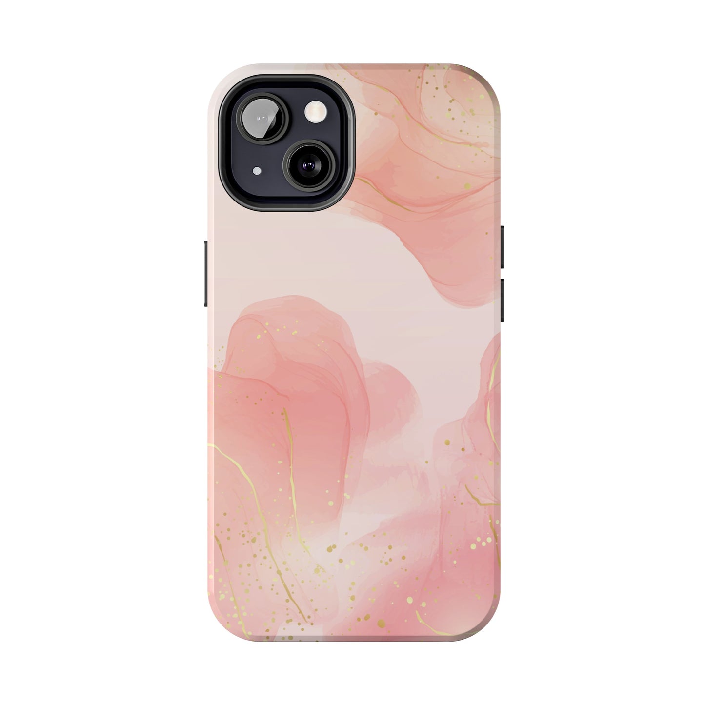 Pink and Gold iPhone Case