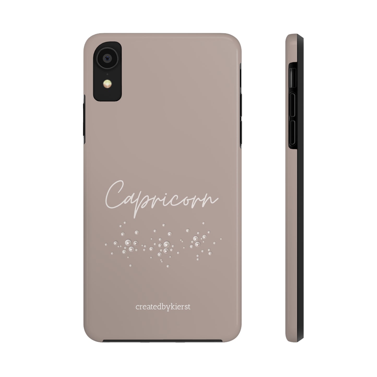 Capricorn and Pearls iPhone Case