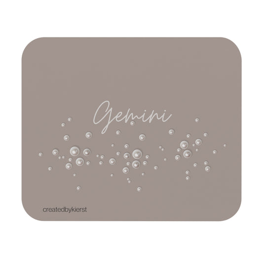 Gemini and Pearls Mouse Pad (Rectangle)