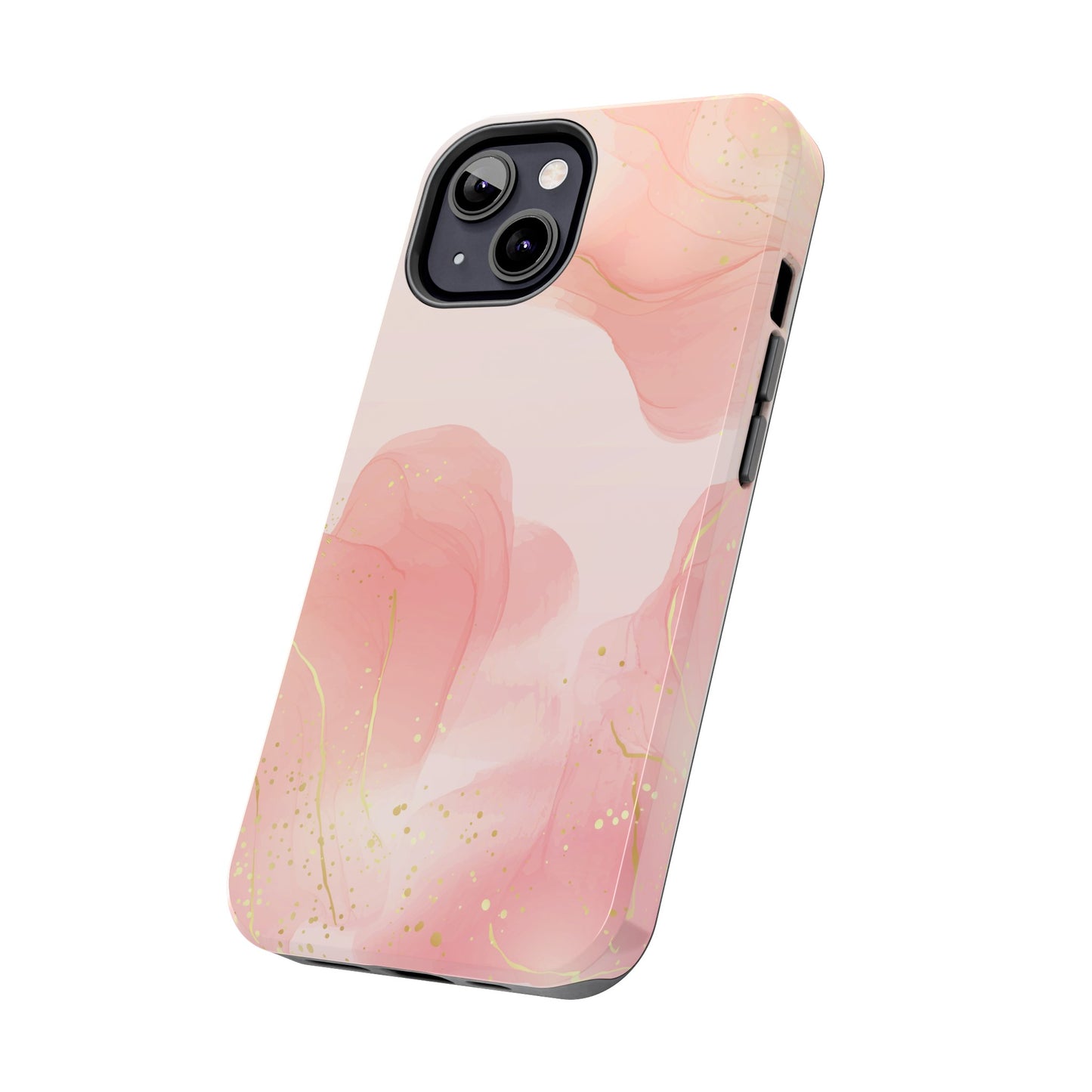 Pink and Gold iPhone Case