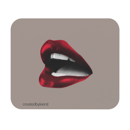 Vintage Lips Mouse Pad (Rectangle)