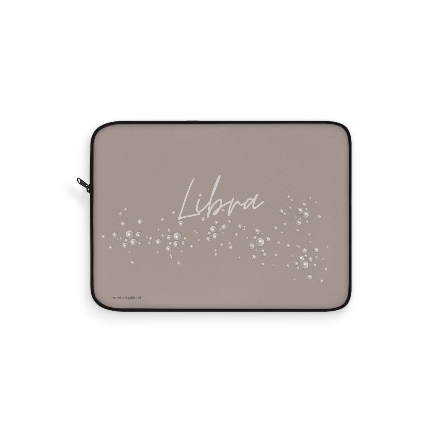 Libra and Pearls Laptop Sleeve