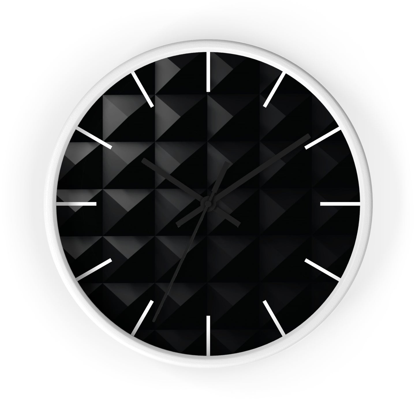 Black Studded Wall clock