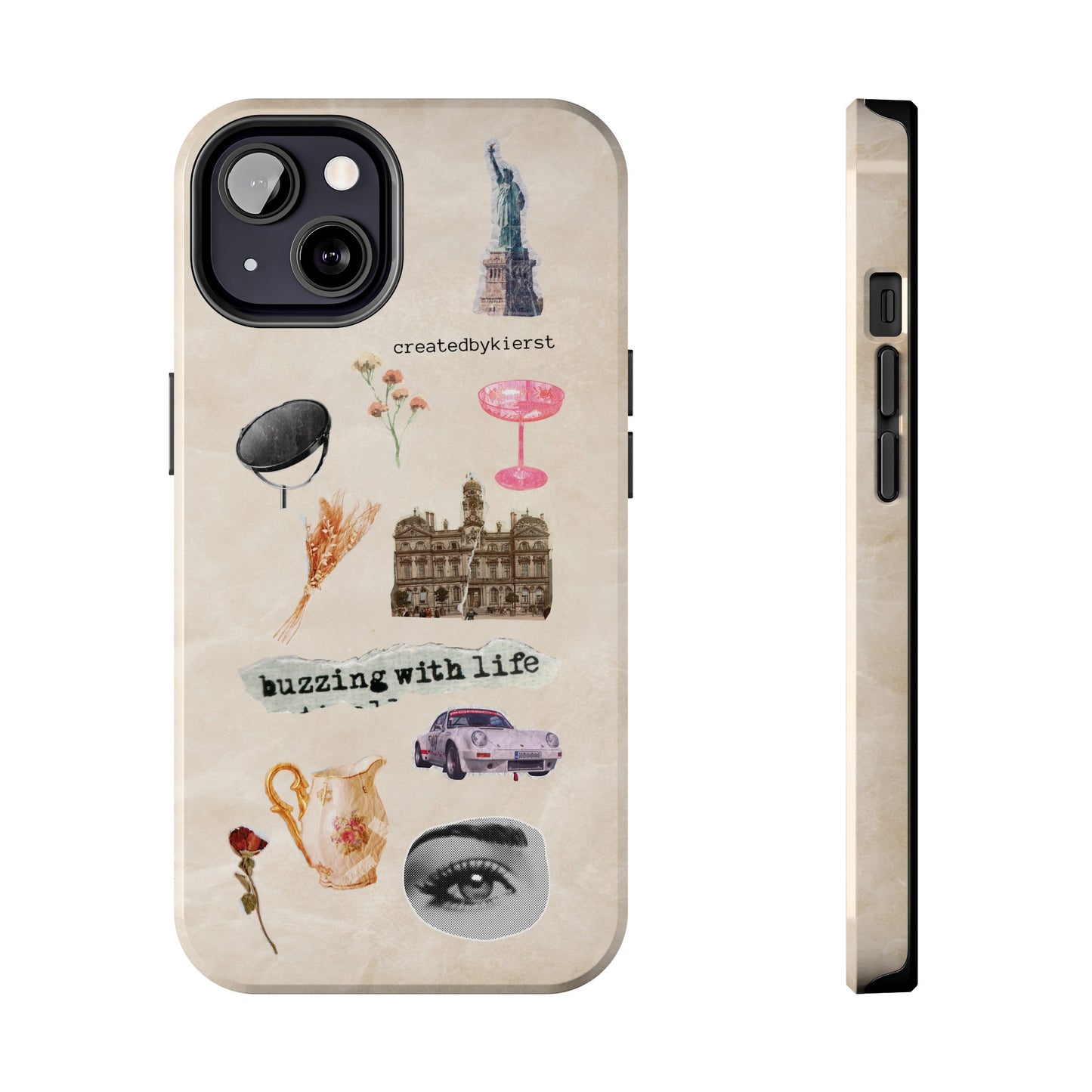 Vintage Stickers iPhone Case