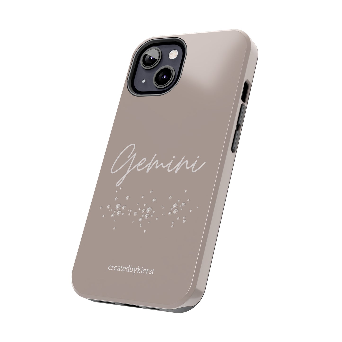 Gemini and Pearls iPhone Case