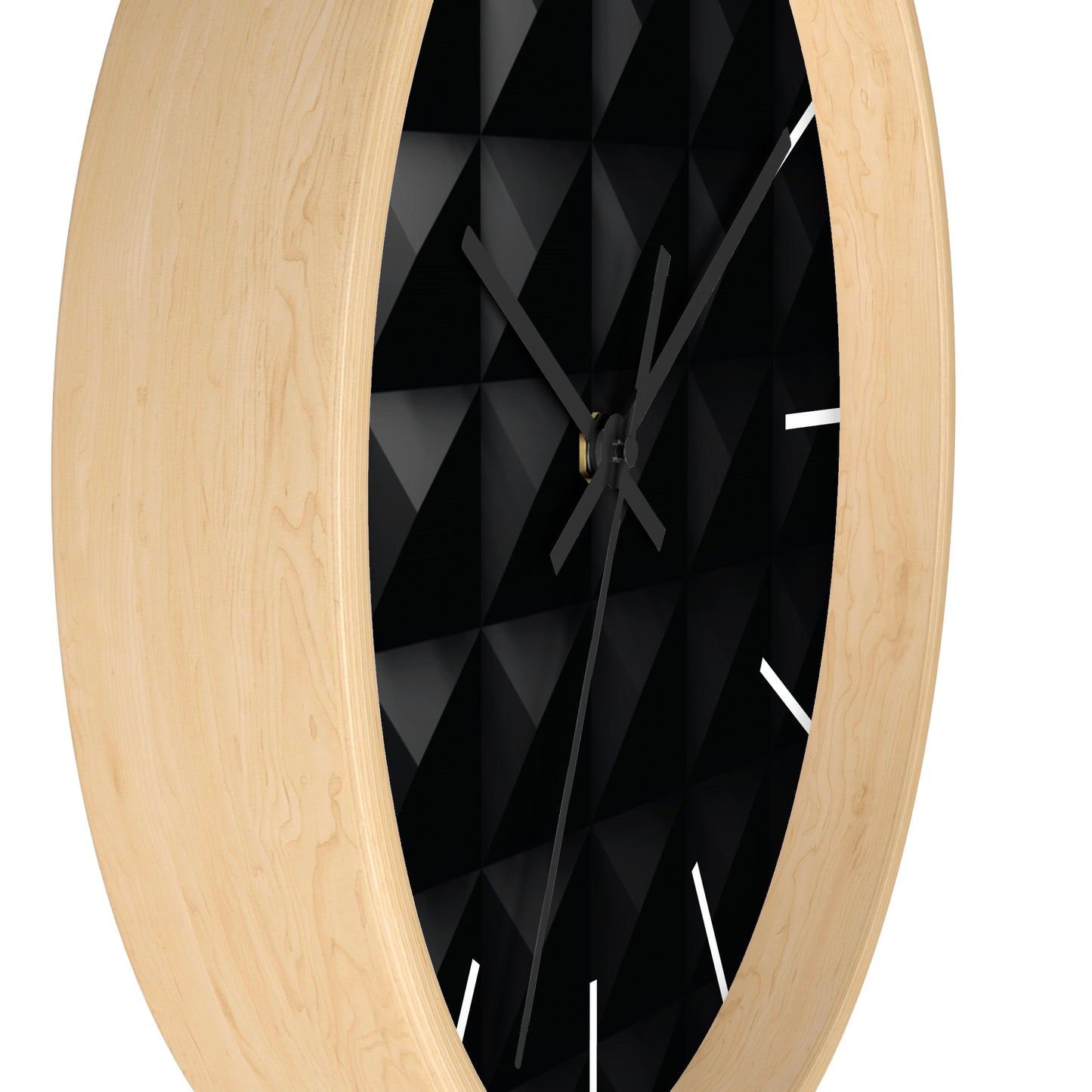 Black Studded Wall clock