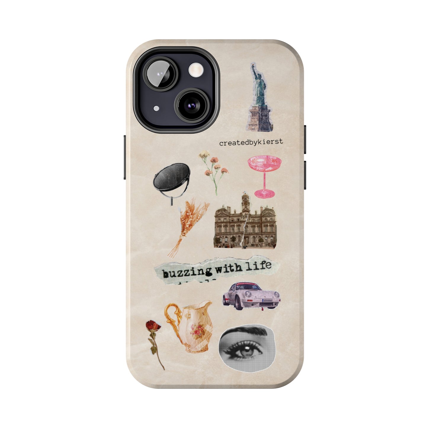 Vintage Stickers iPhone Case