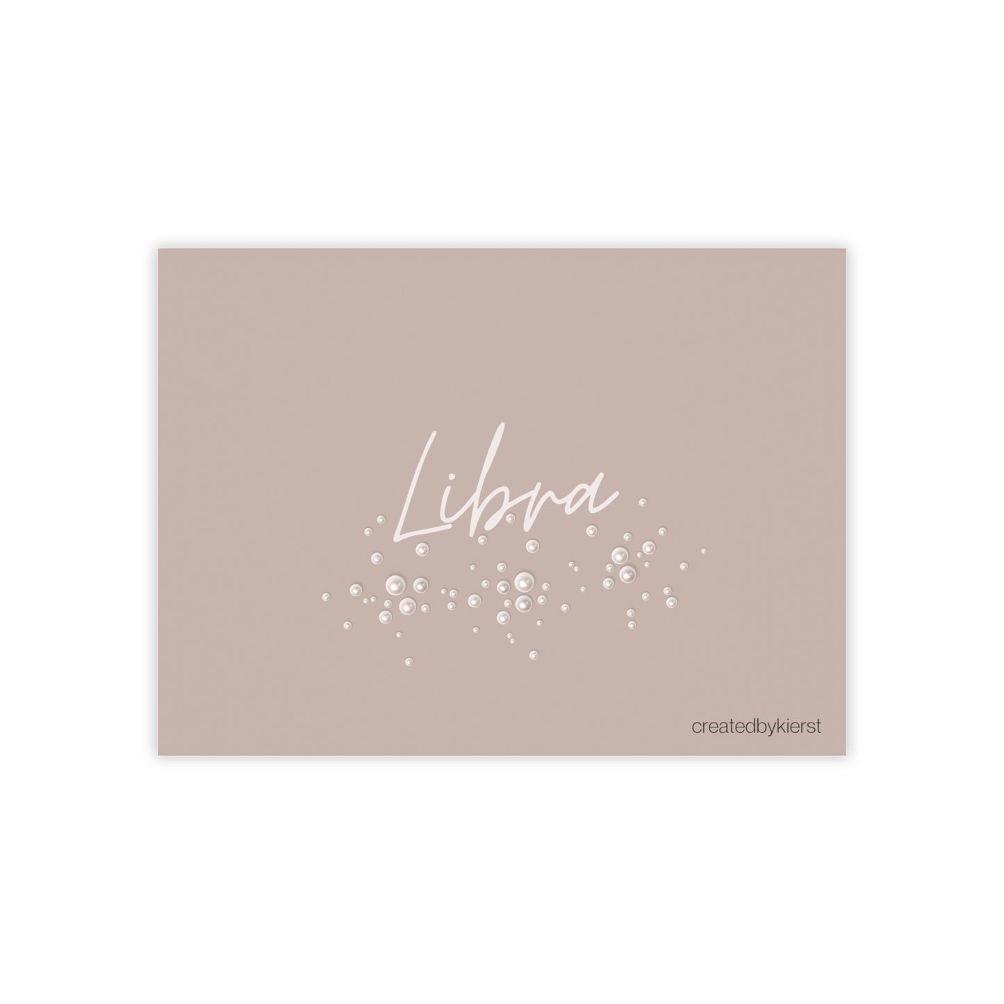 Libra and Pearls Post-it® Note Pads
