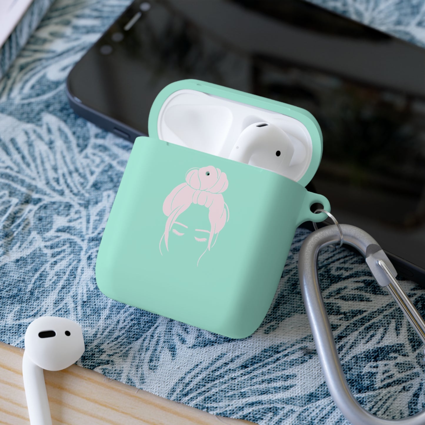 Messy Pink AirPods Case Cover
