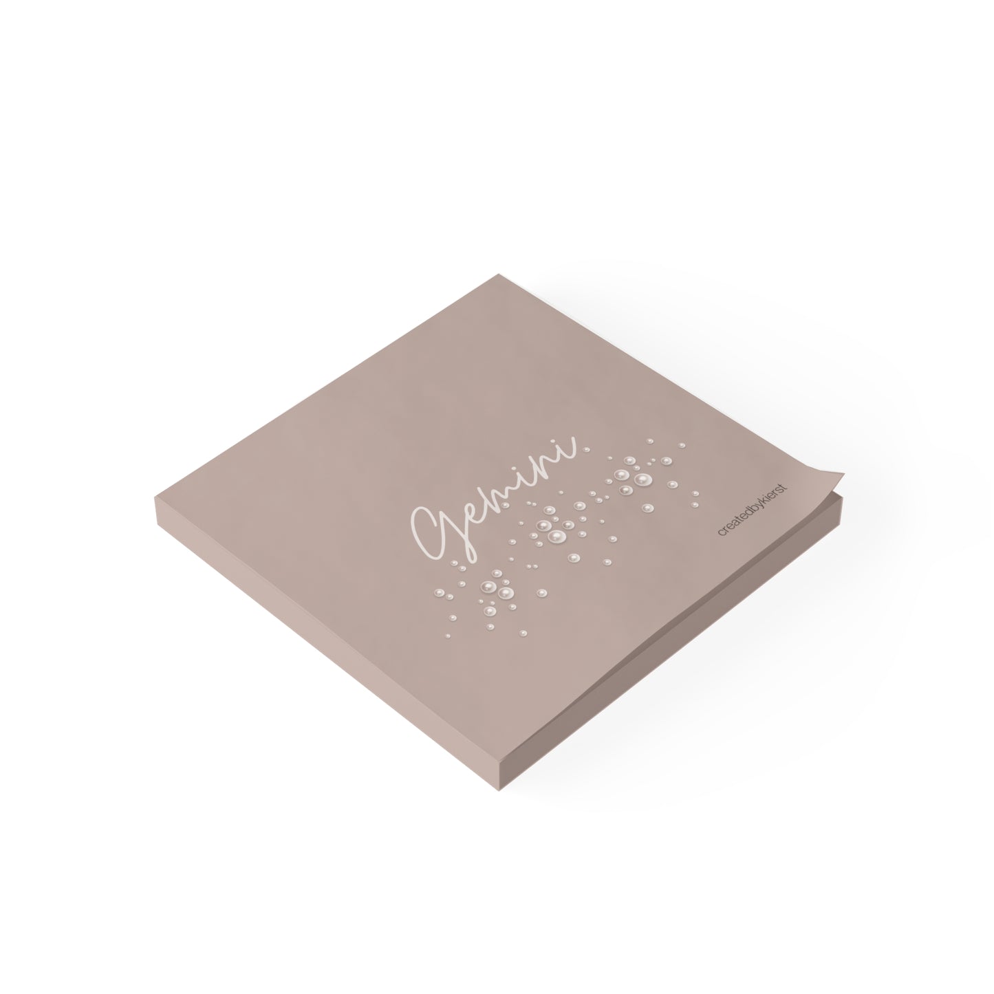 Gemini and Pearls Post-it® Note Pads