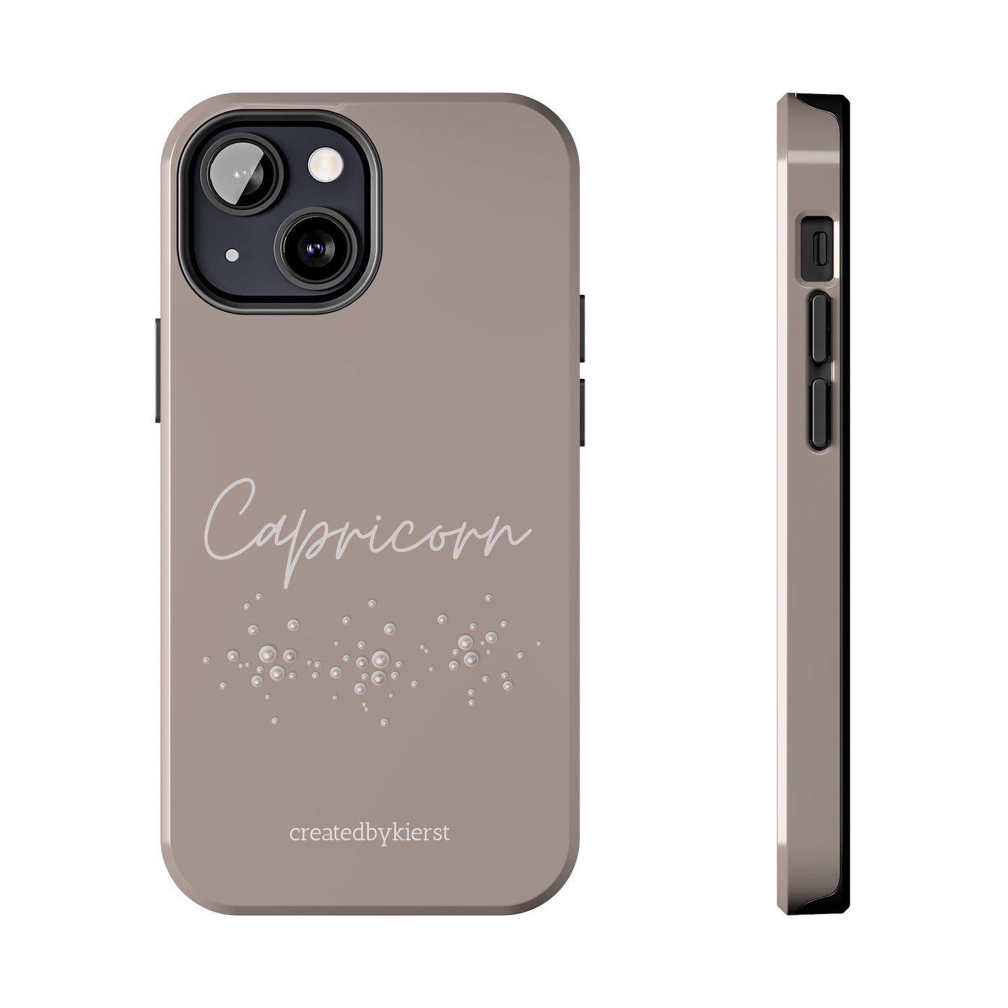 Capricorn and Pearls iPhone Case