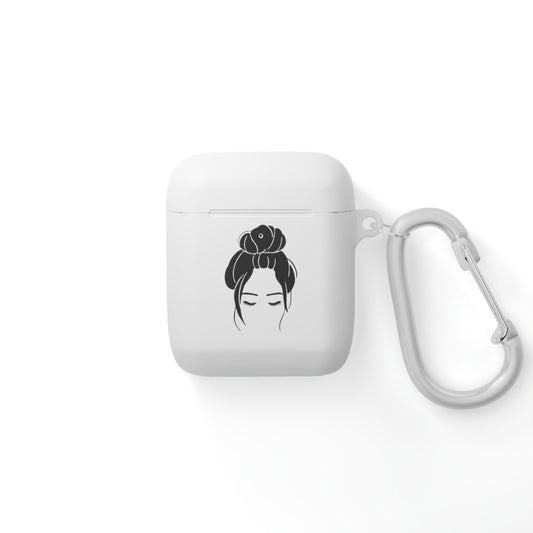 Messy Black AirPods Case Cover