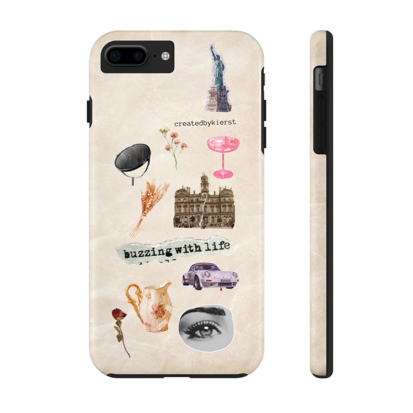 Vintage Stickers iPhone Case