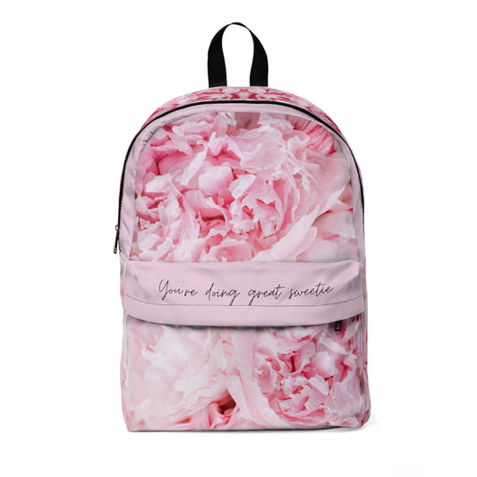 Sweetie Pink Peony Backpack
