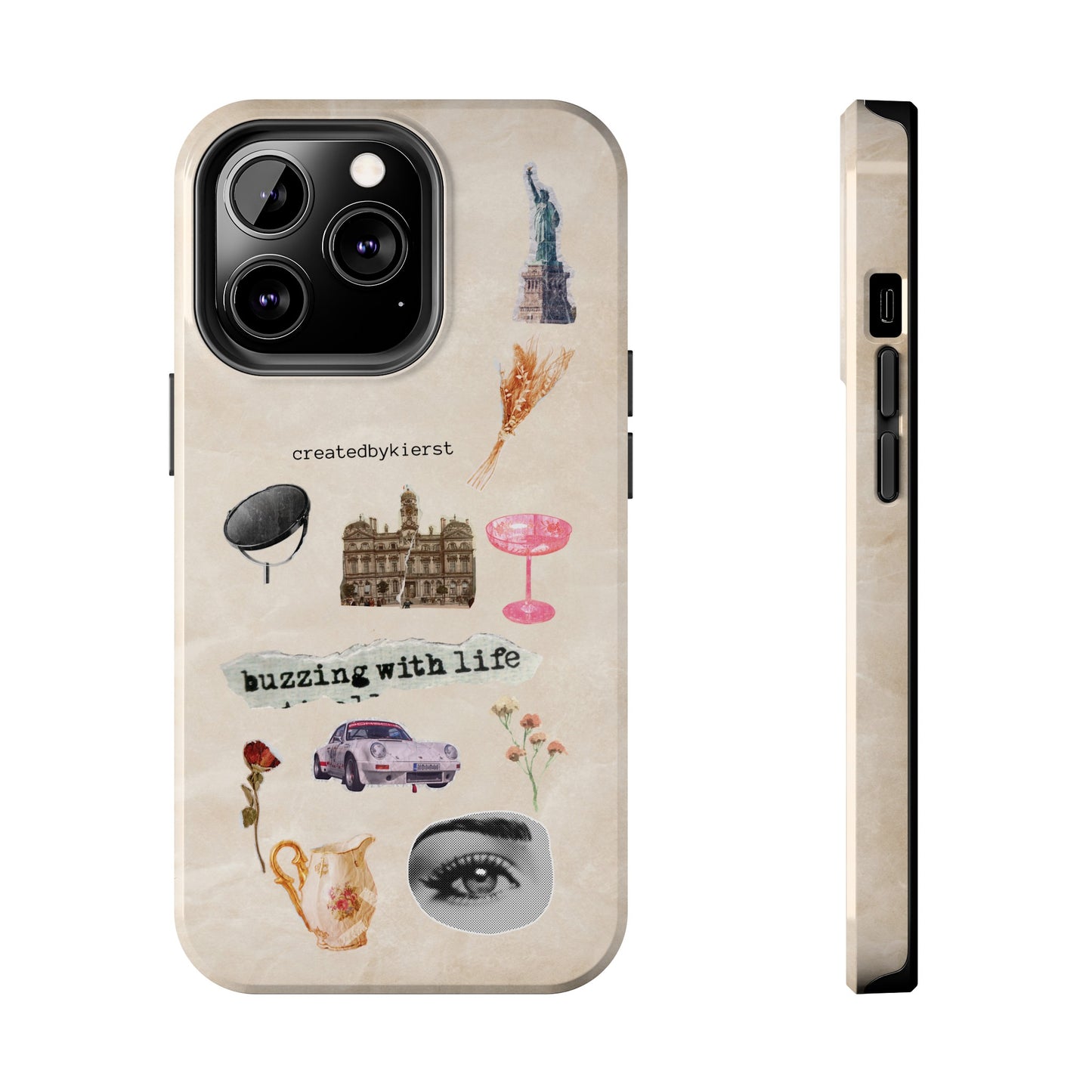 Vintage Stickers iPhone Case