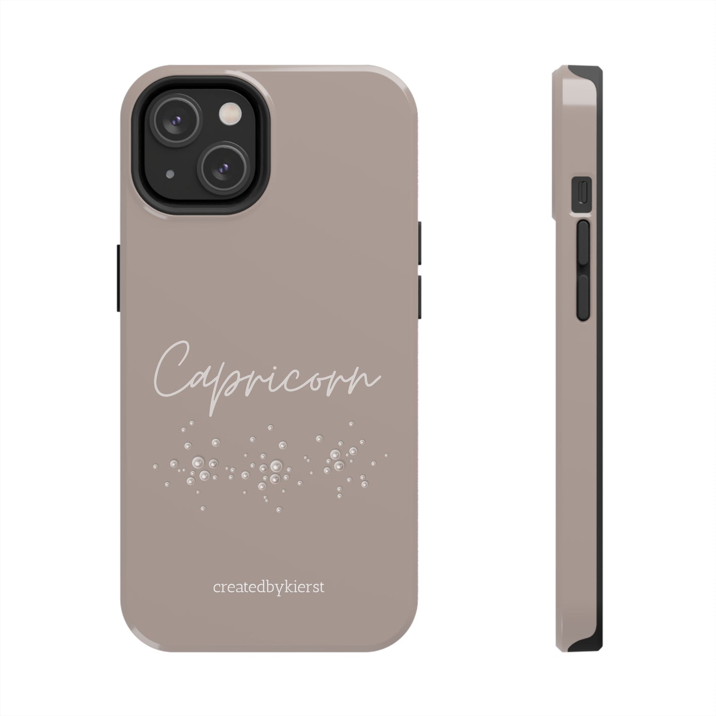 Capricorn and Pearls iPhone Case