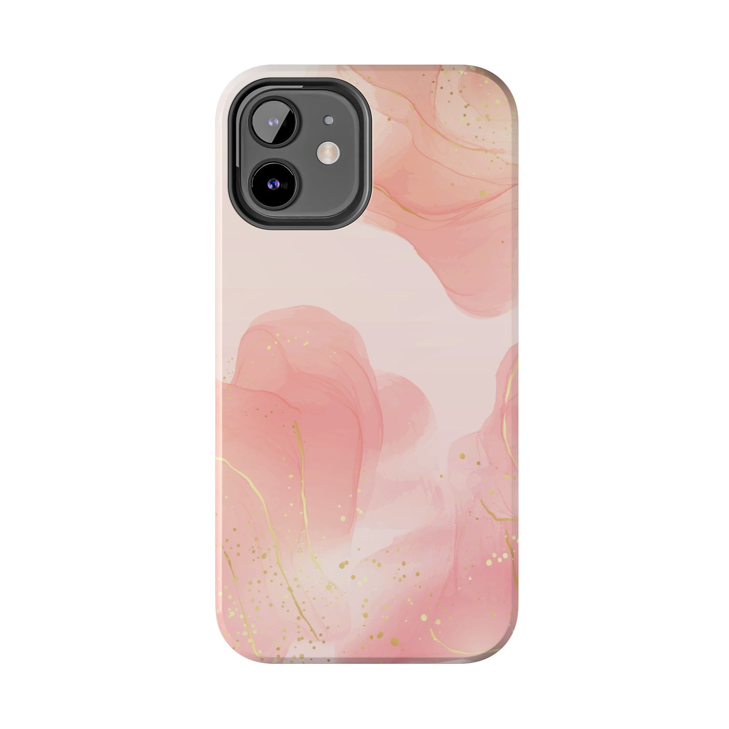 Pink and Gold iPhone Case