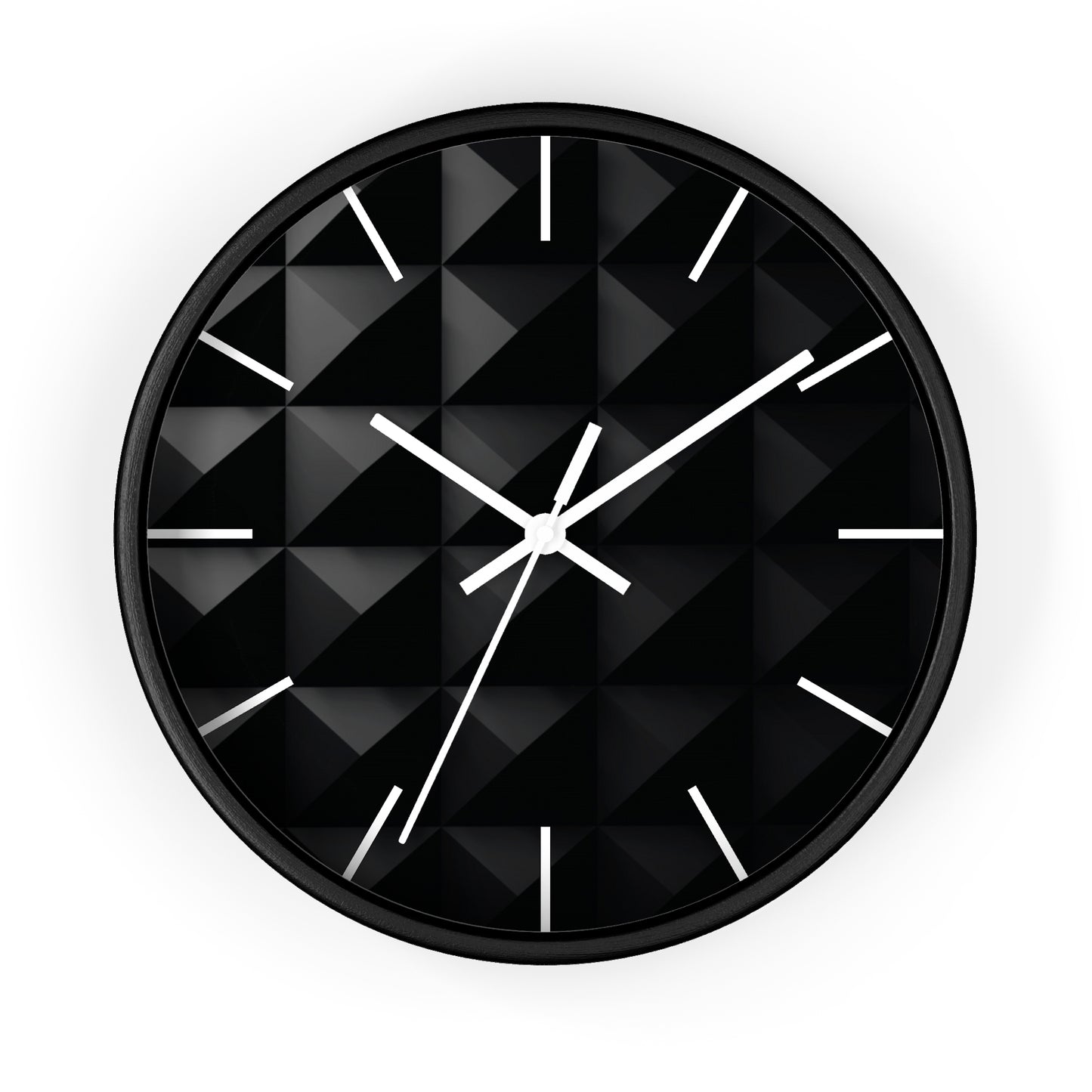 Black Studded Wall clock