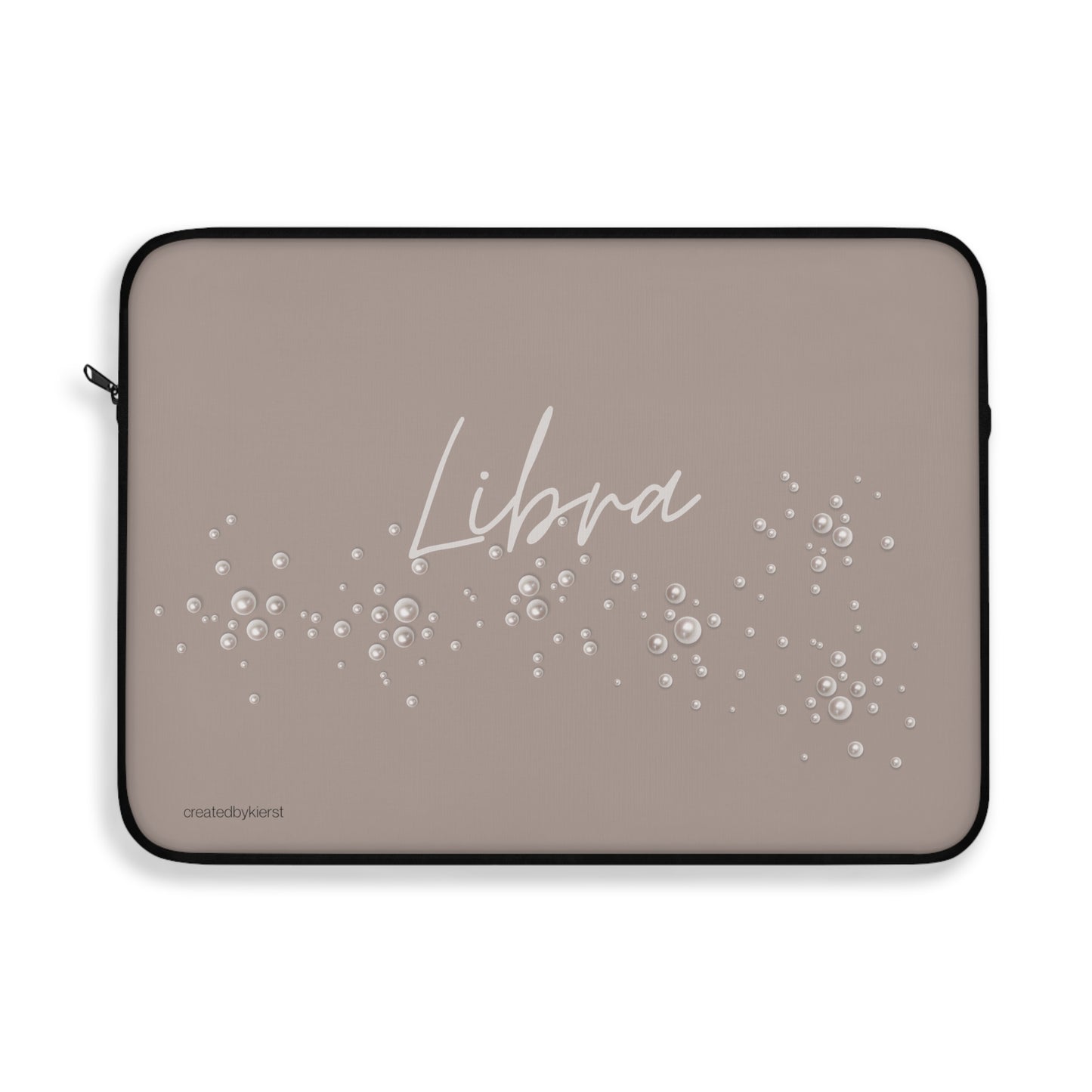 Libra and Pearls Laptop Sleeve