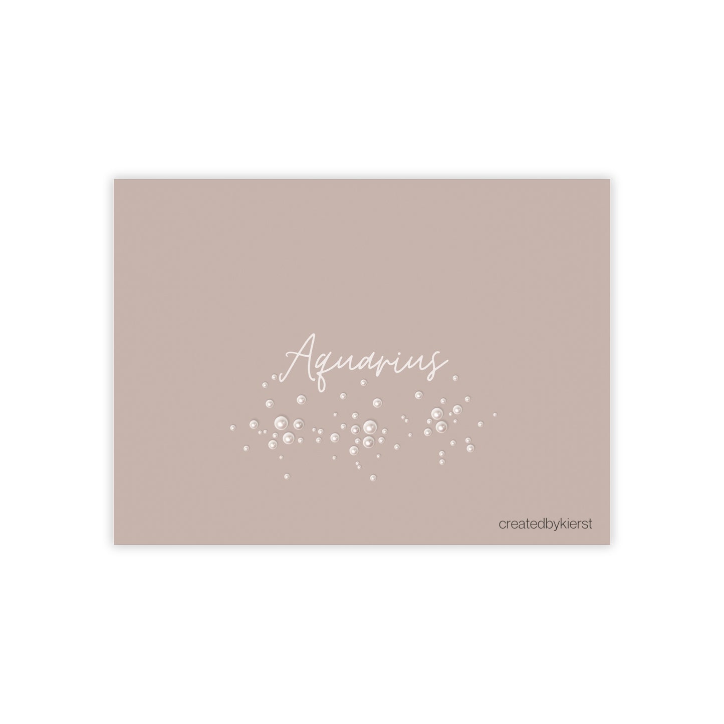 Aquarius and Pearls Post-it® Note Pads