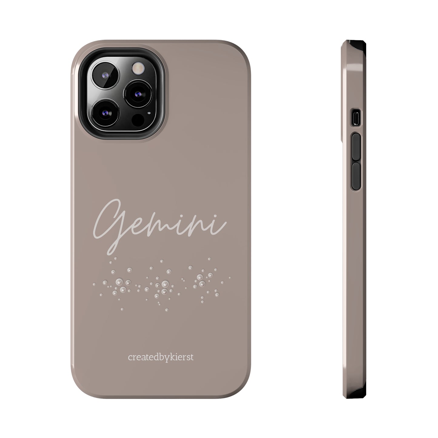 Gemini and Pearls iPhone Case