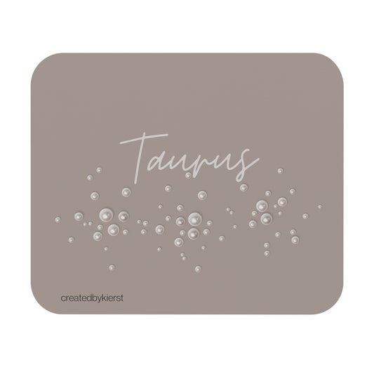 Taurus and Pearls Mouse Pad (Rectangle)