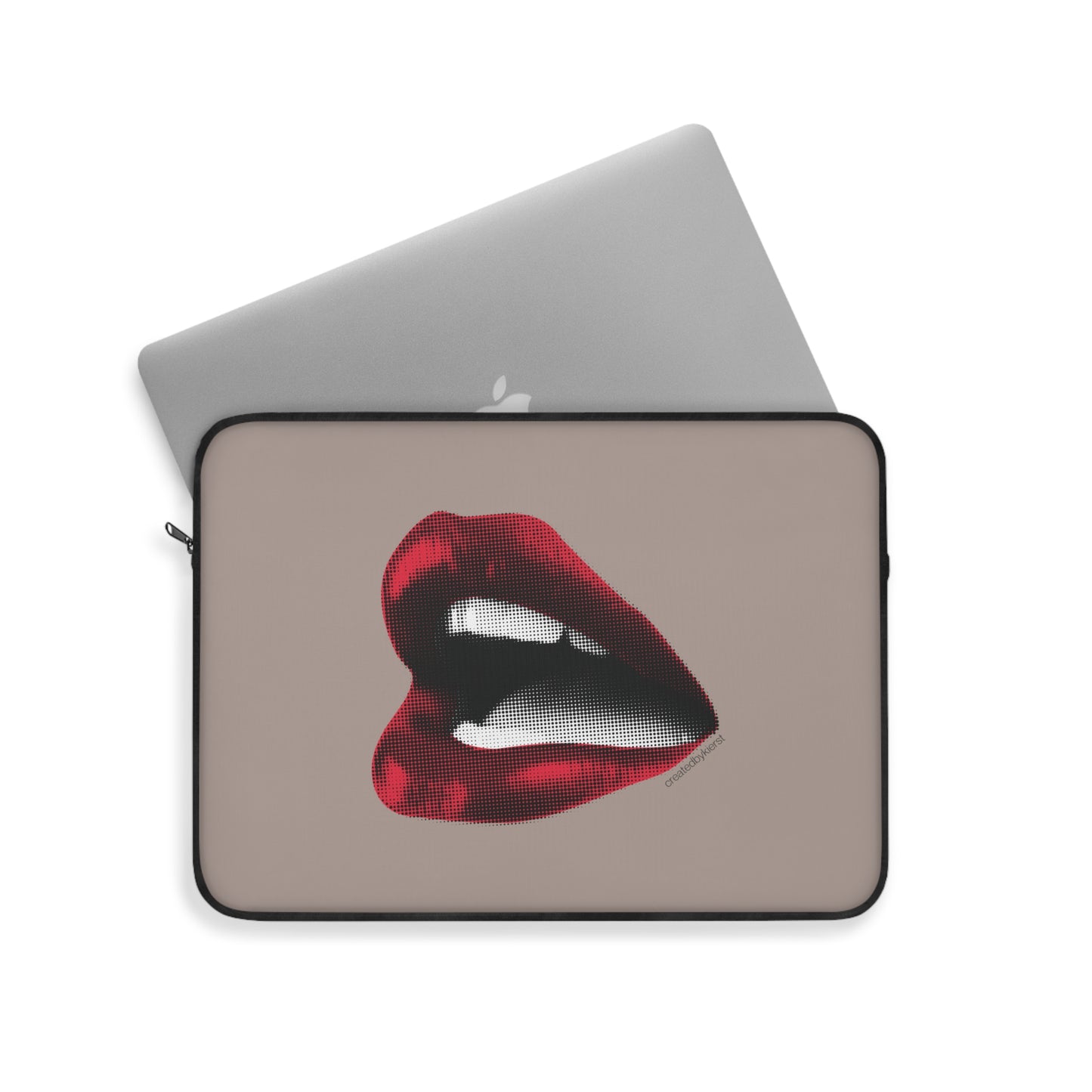 Vintage Red Lips Laptop Sleeve