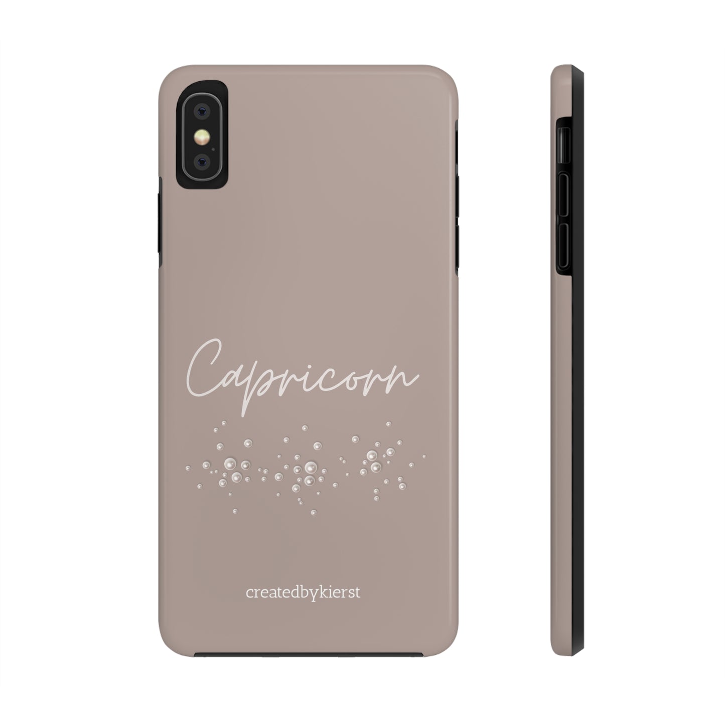 Capricorn and Pearls iPhone Case