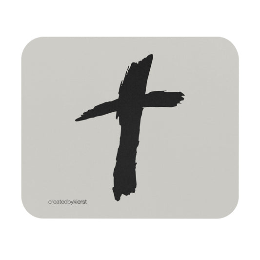 Brush Stroke Cross Mouse Pad (Rectangle)