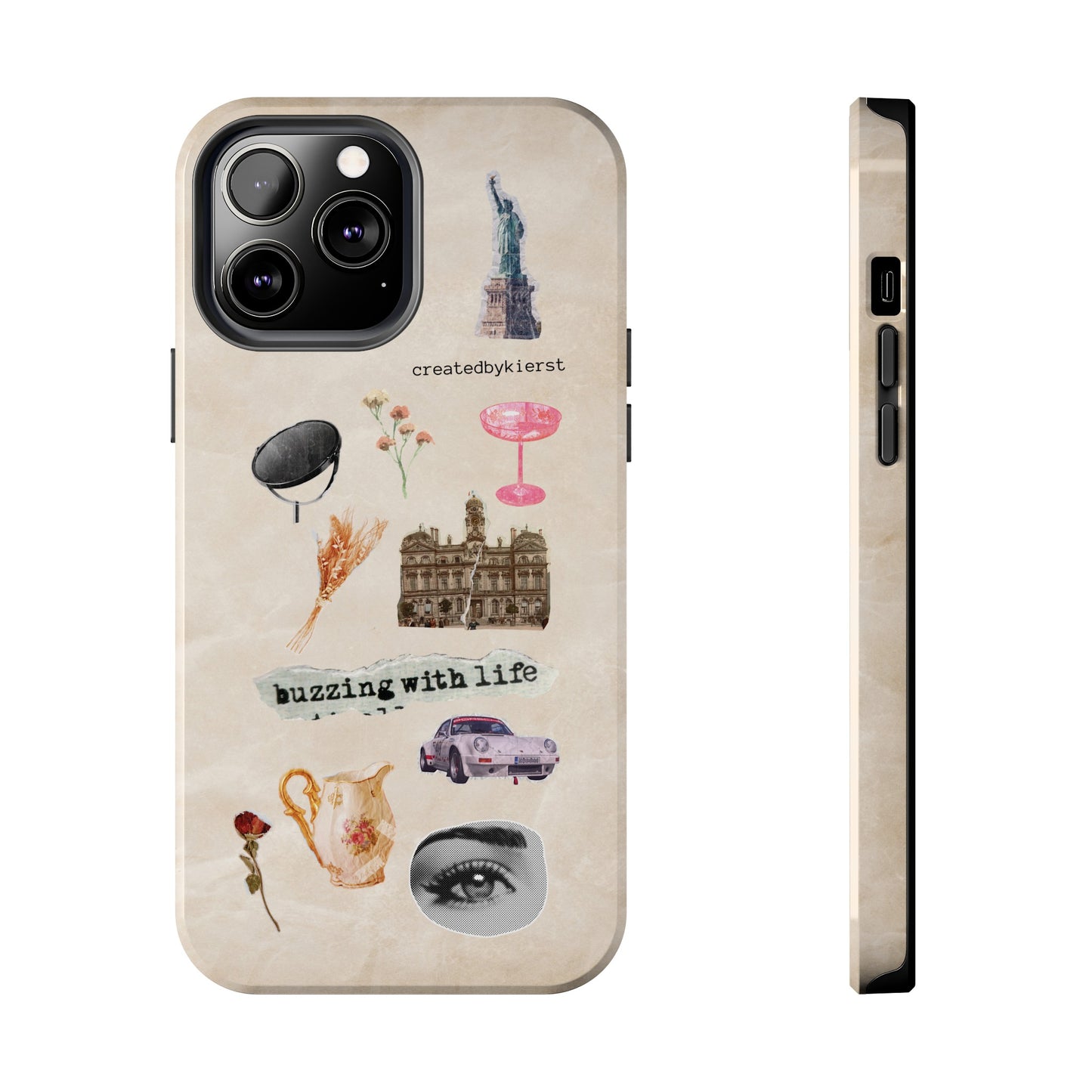 Vintage Stickers iPhone Case