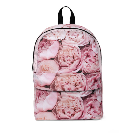 Pink Peonies Backpack