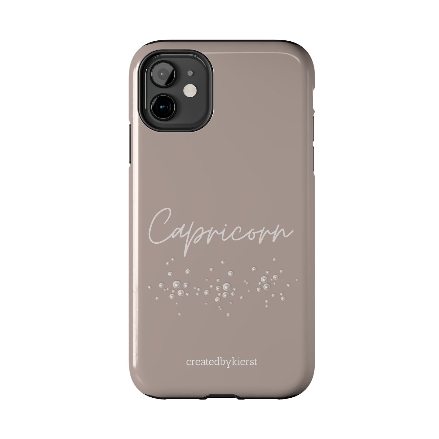 Capricorn and Pearls iPhone Case