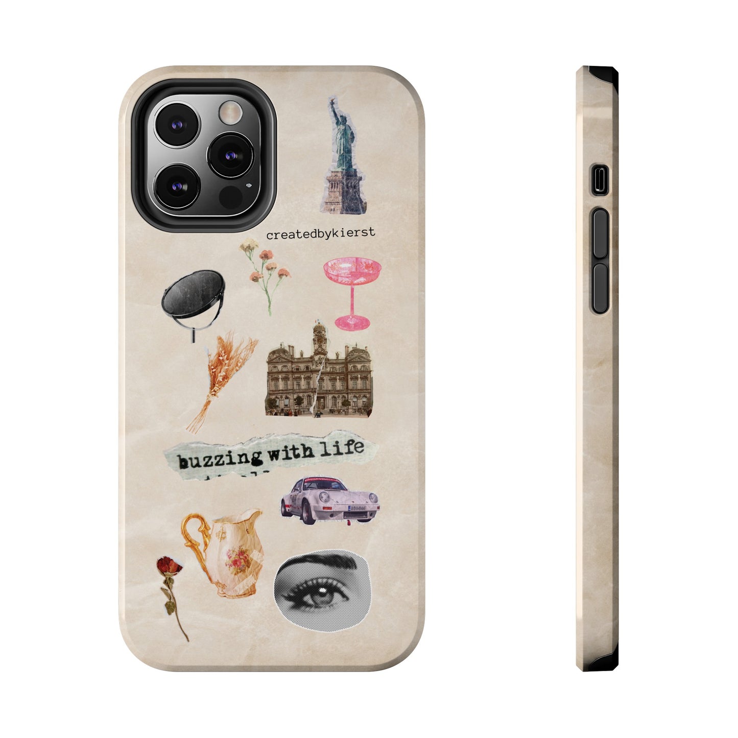 Vintage Stickers iPhone Case