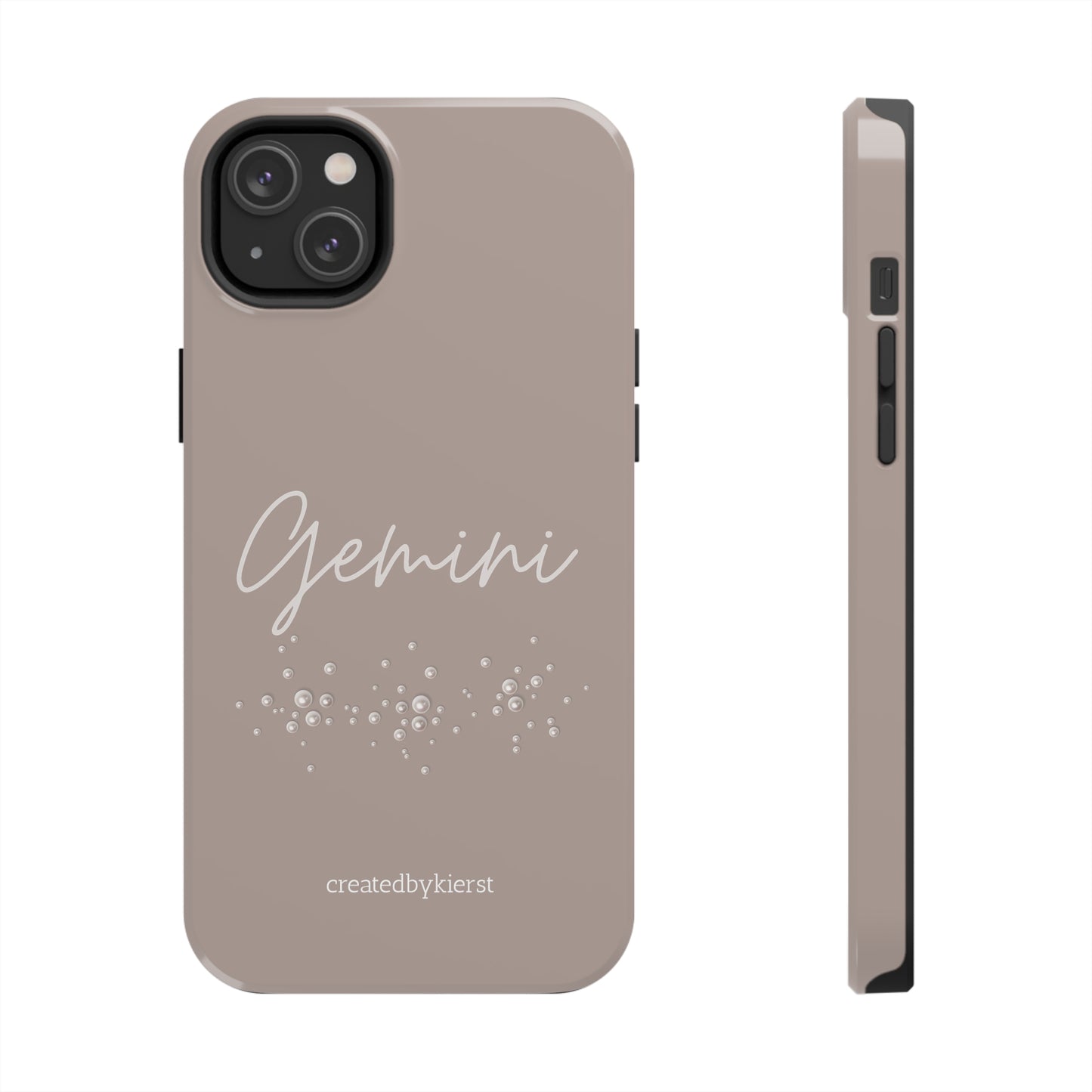 Gemini and Pearls iPhone Case