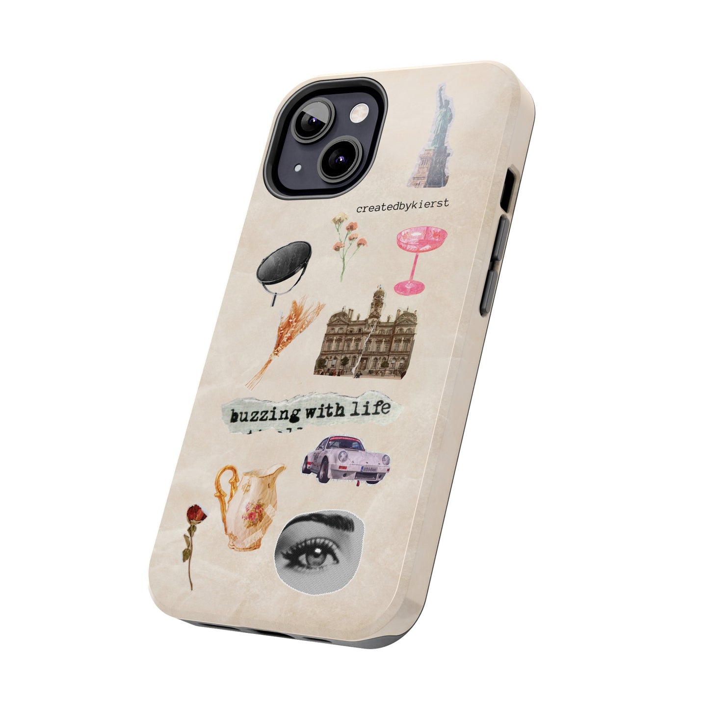 Vintage Stickers iPhone Case