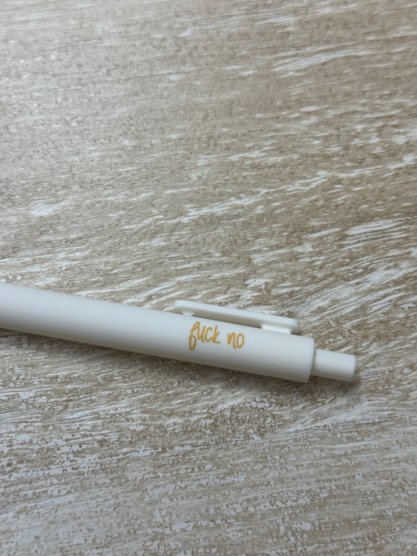 Fuck No Pens - Plastic Click Pens