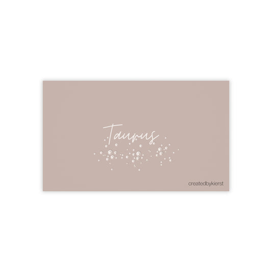 Taurus and Pearls Post-it® Note Pads