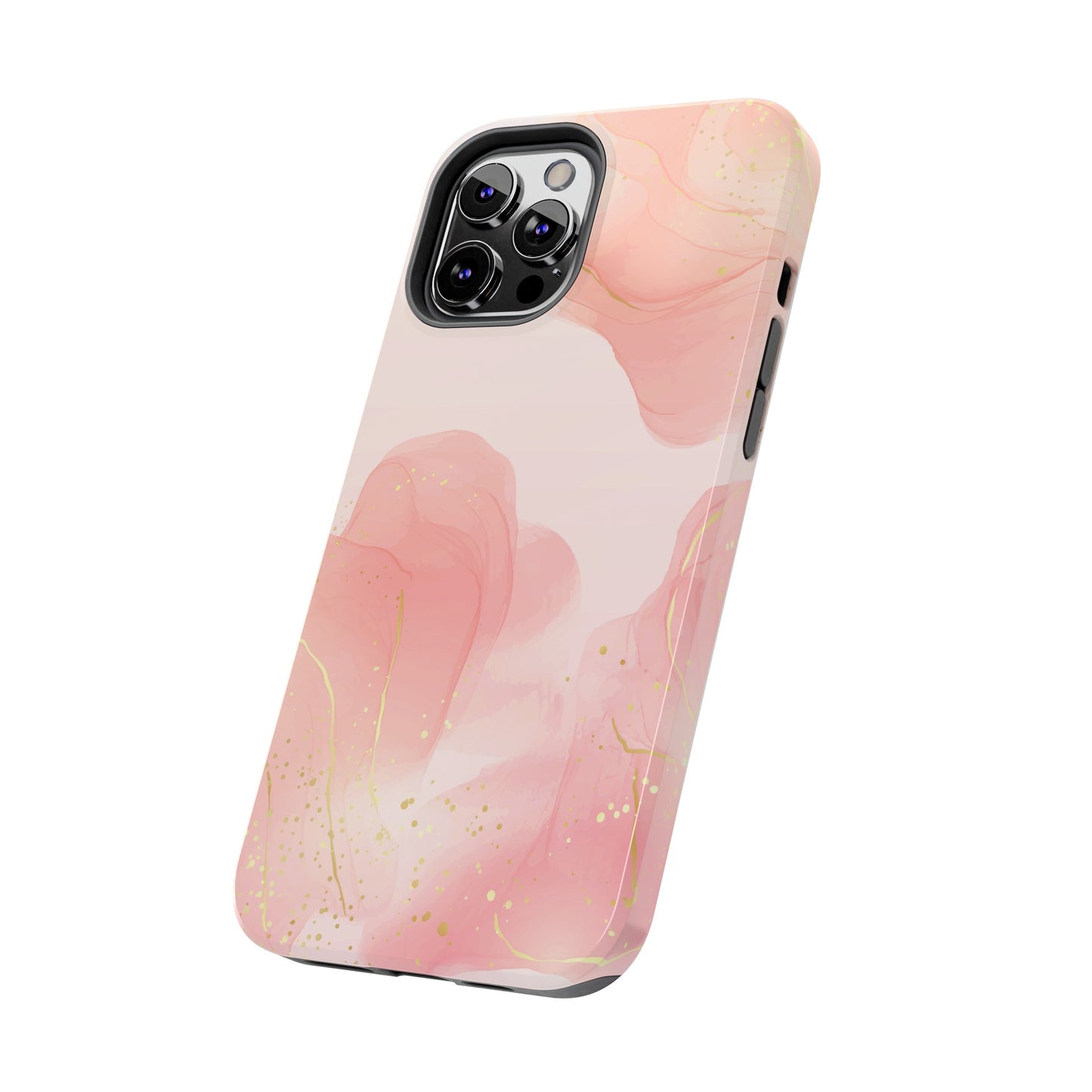 Pink and Gold iPhone Case