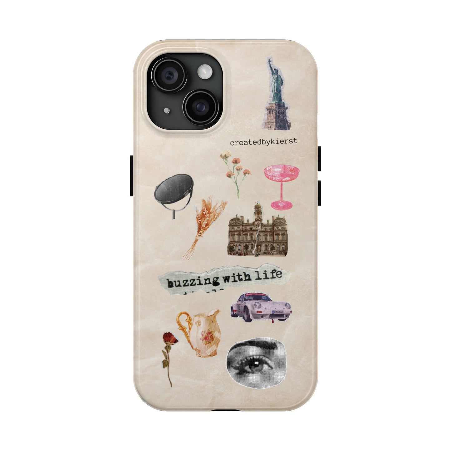 Vintage Stickers iPhone Case