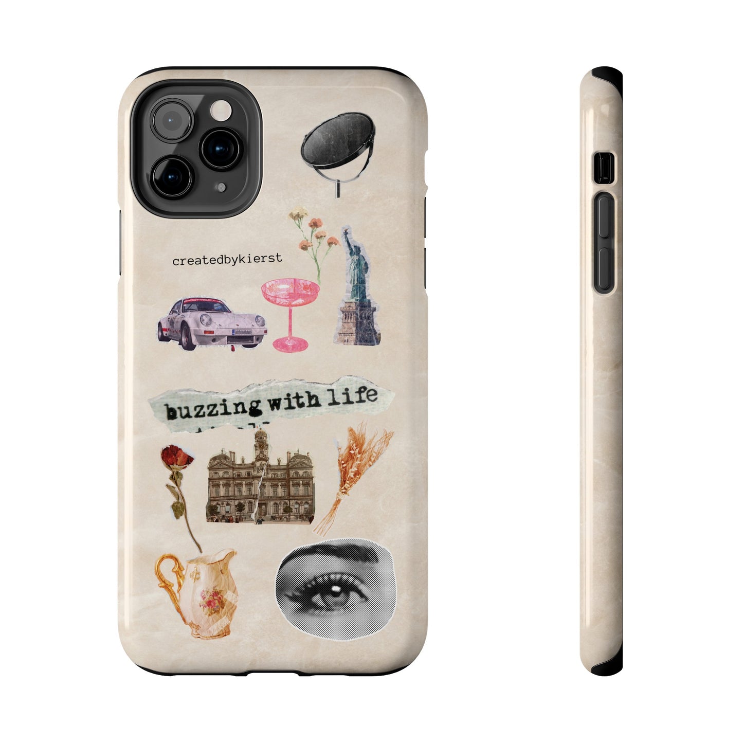 Vintage Stickers iPhone Case