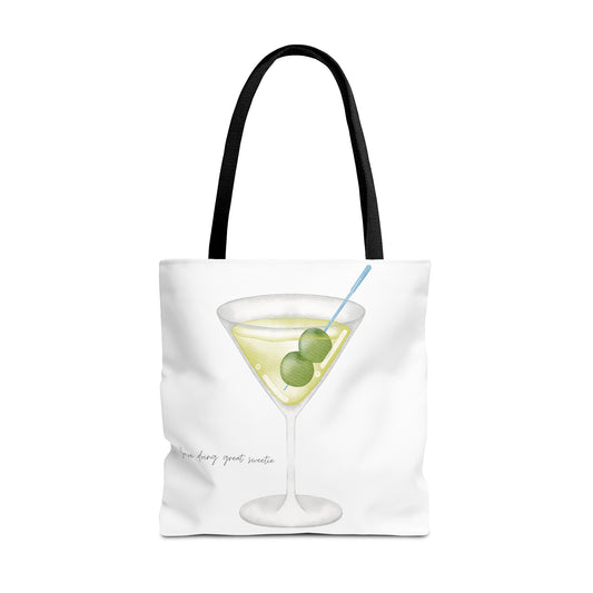 Martini Sweetie Tote Bag