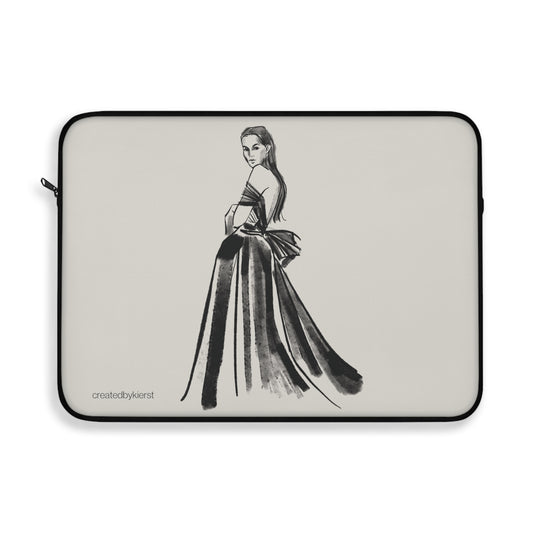 Fashion Illustration Laptop Sleeve