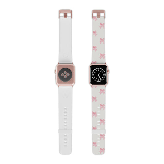 Multiple Pink Bows Apple Watch Band
