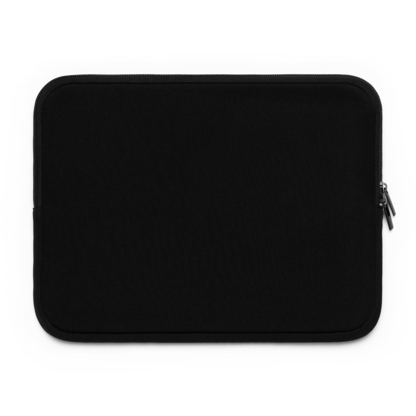 Grey on Black Leopard Laptop Sleeve