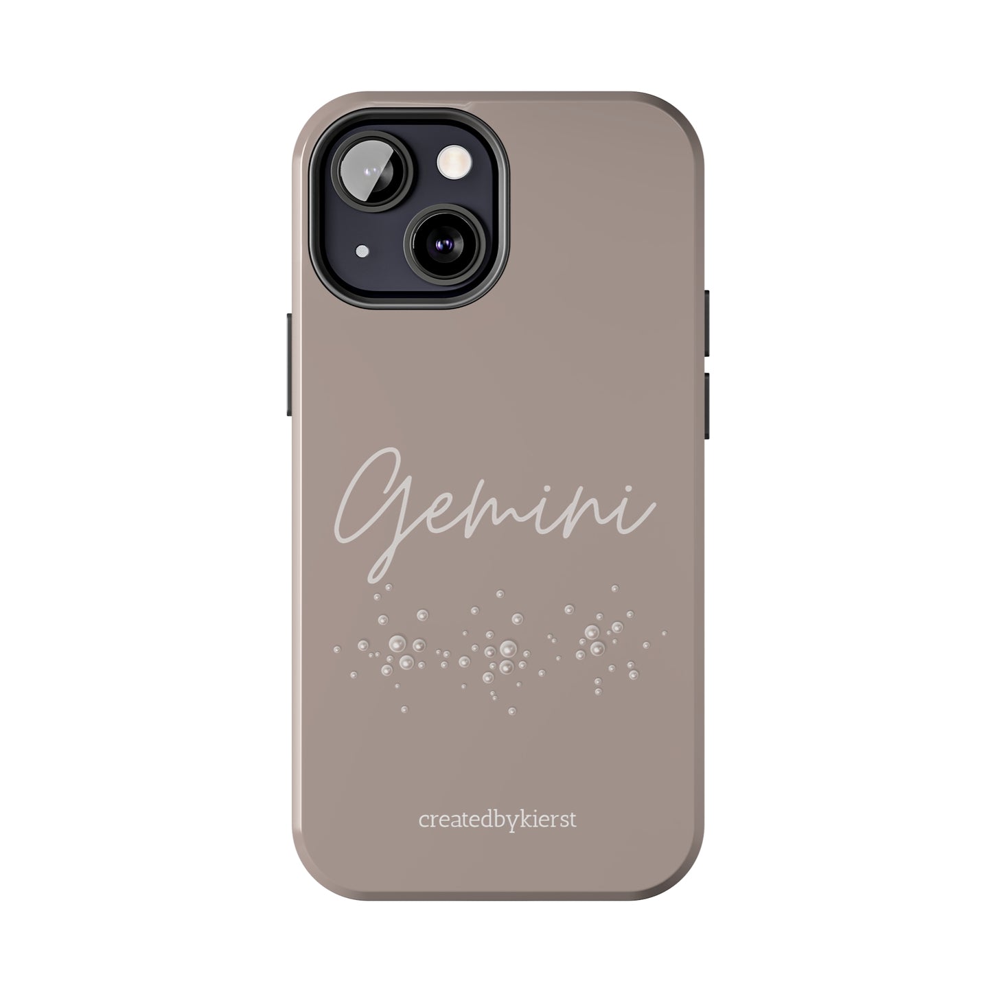 Gemini and Pearls iPhone Case