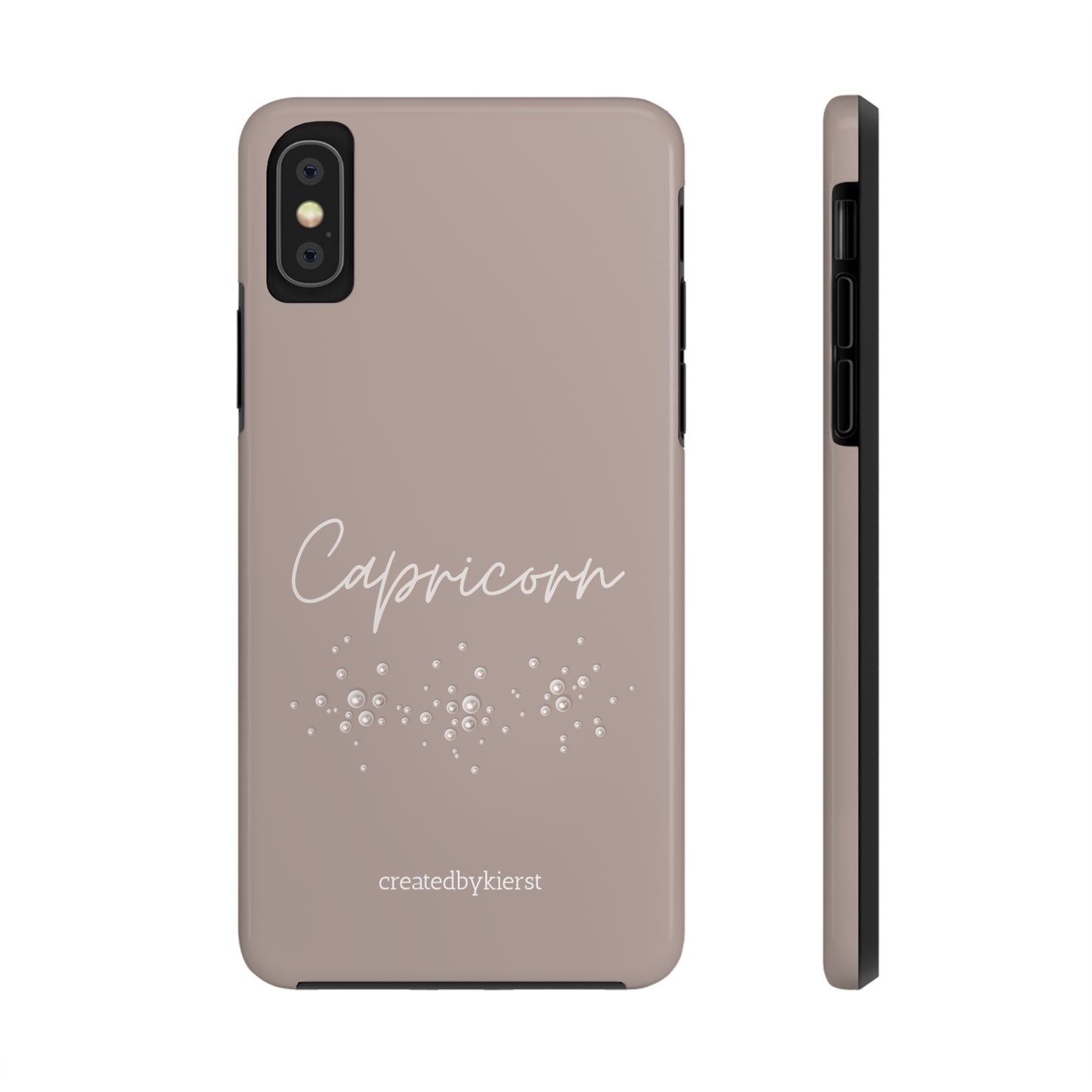 Capricorn and Pearls iPhone Case