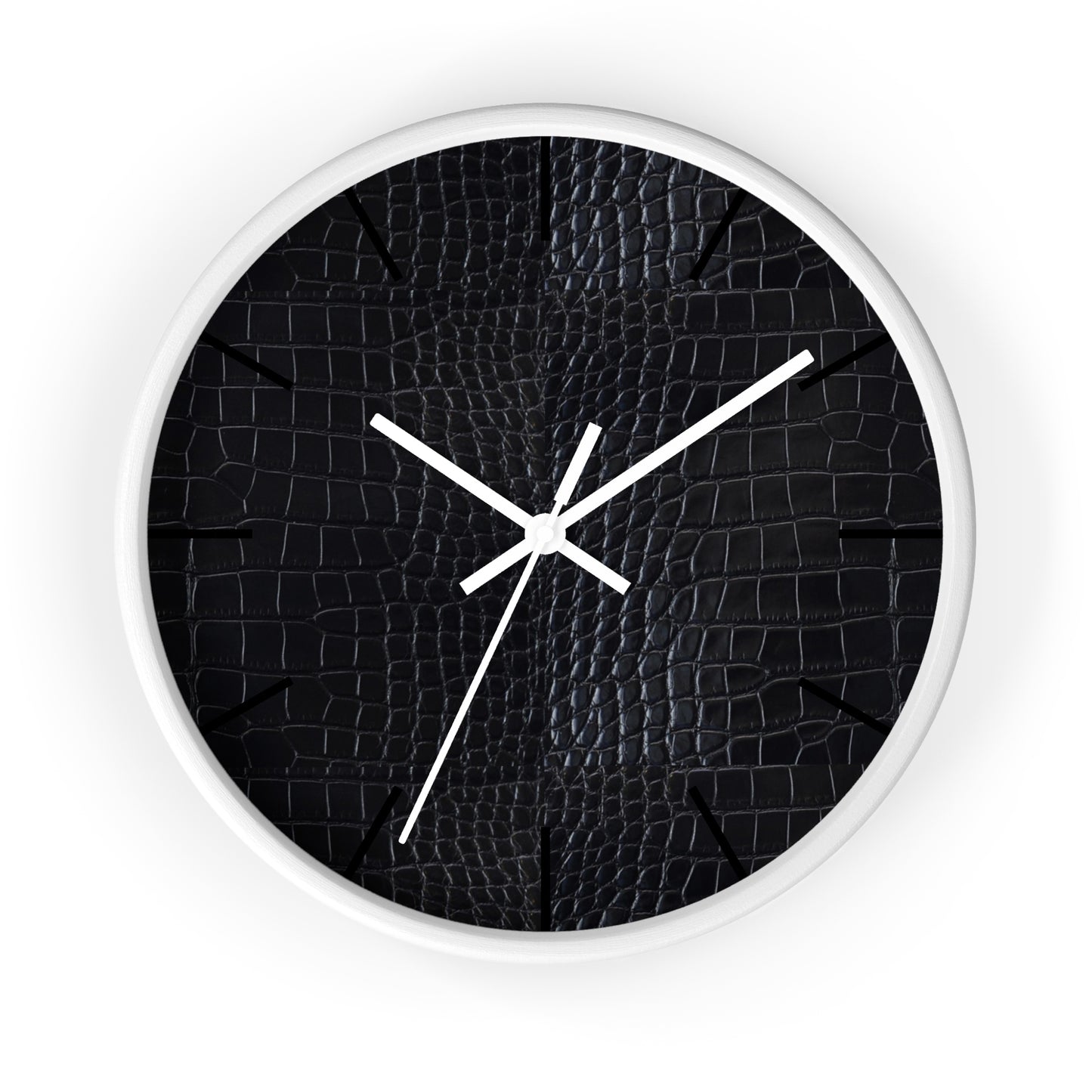 Black Crocodile Wall Clock